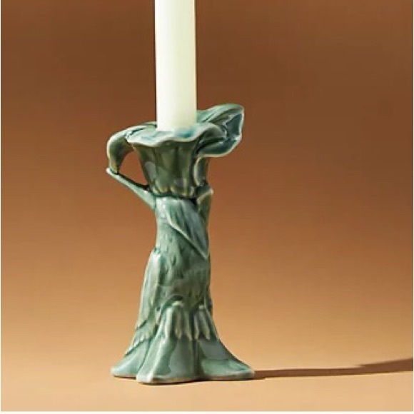 Anthropologie Tropical Bird Candlestick Holder New In Box - Picture 3 of 10